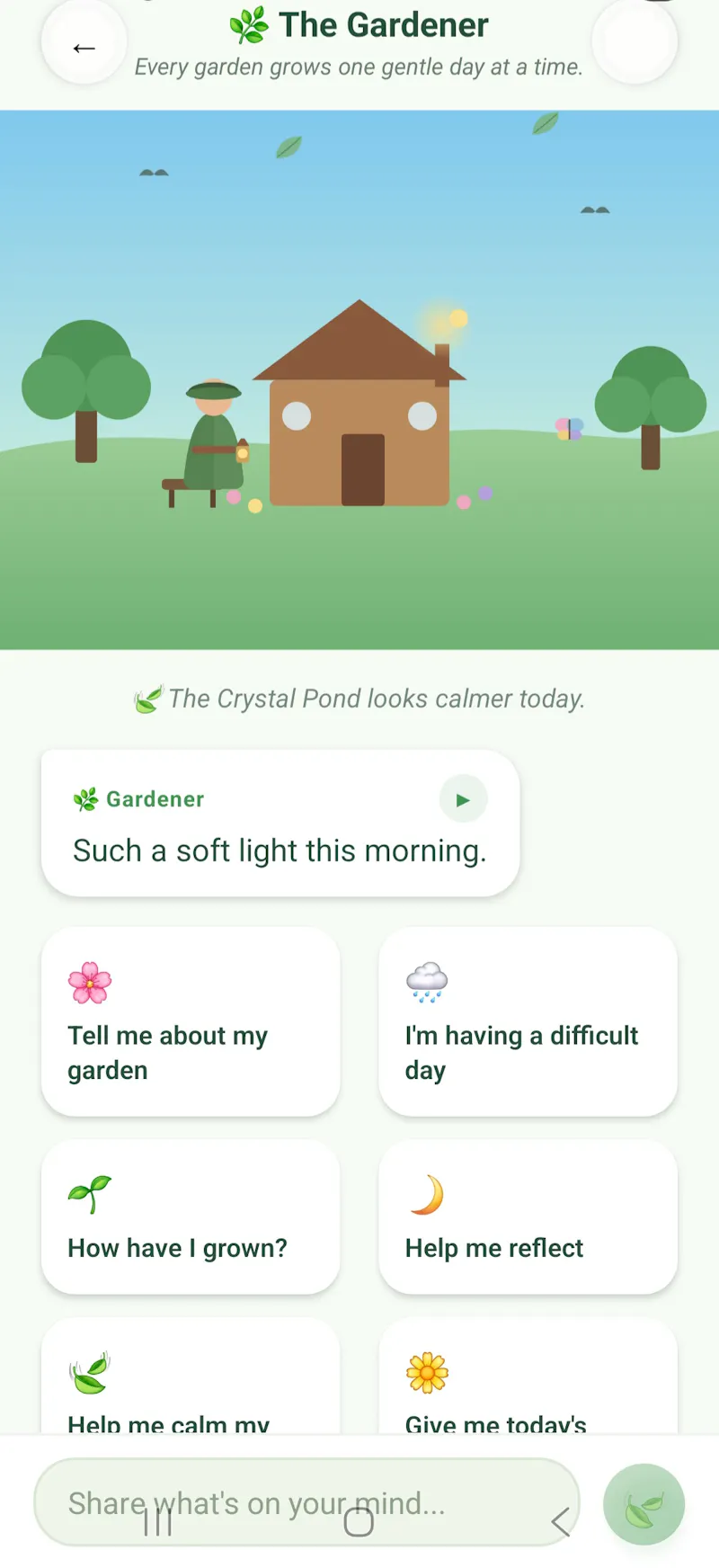 Mood Garden  screenshot 2