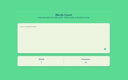 WordsCount - A simple words counter media 2