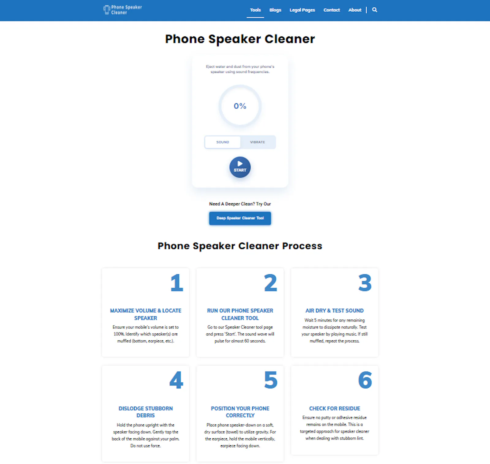 Phone Speaker Cleaner screenshot 2