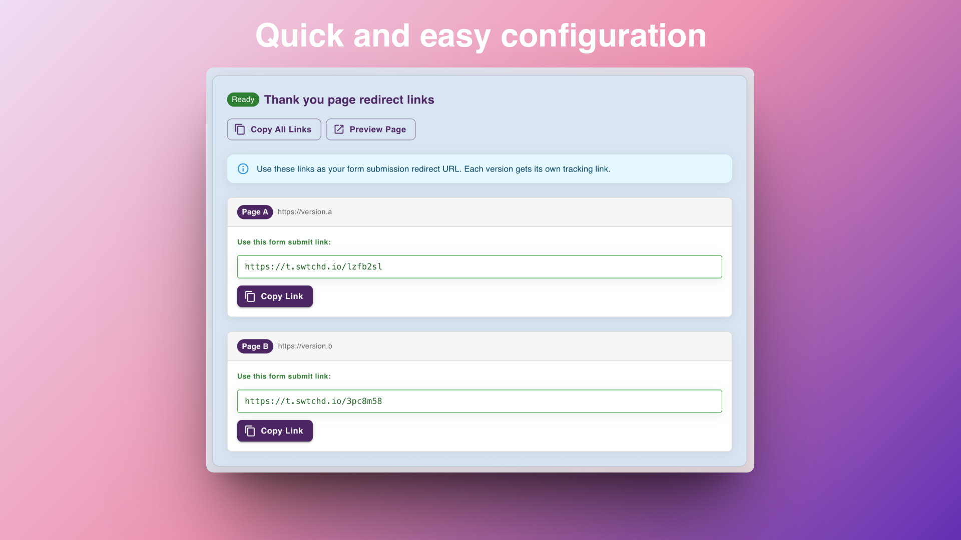 swtchd - Screenshot 2 showing product features and functionality