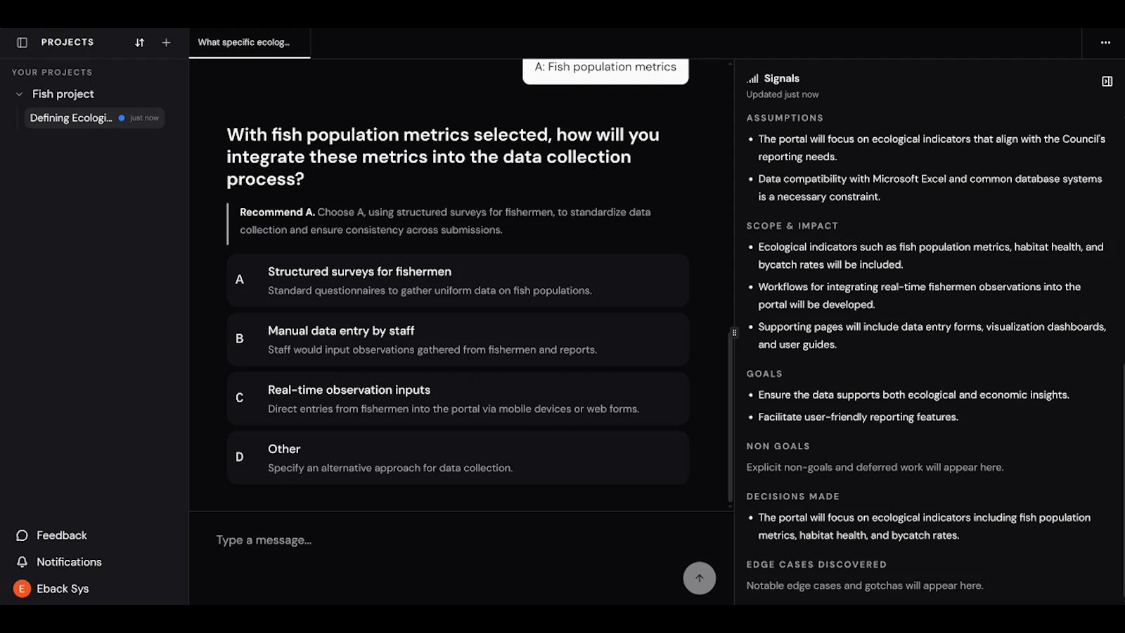 Clarify Your Ask screenshot 1 (video preview)