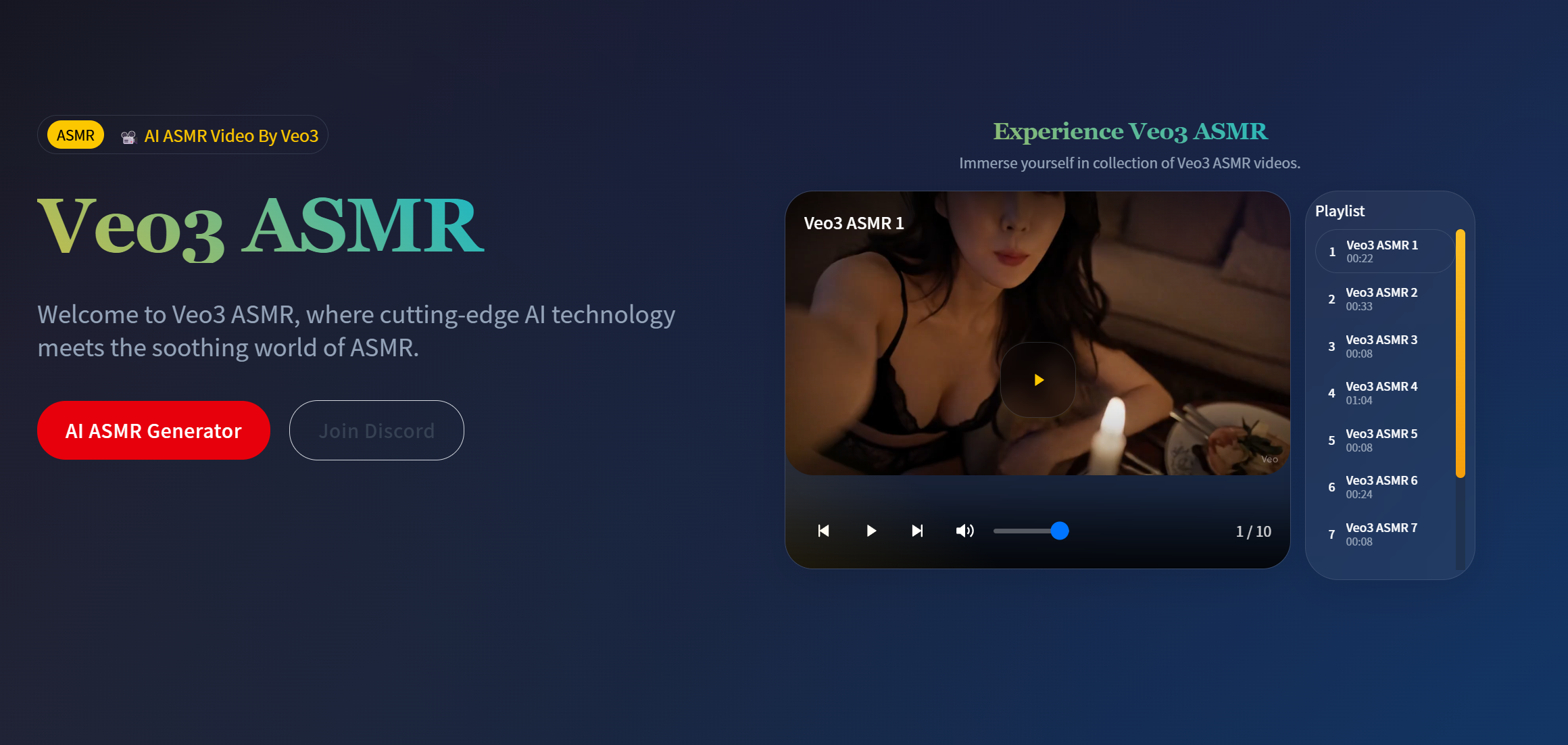 VEO3 ASMR - Rilassati come mai prima con Veo3 ASMR media 1