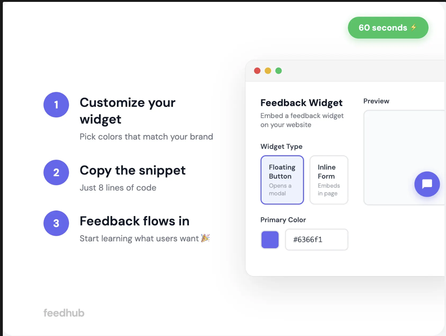 FeedHub - Screenshot 2 showing product features and functionality
