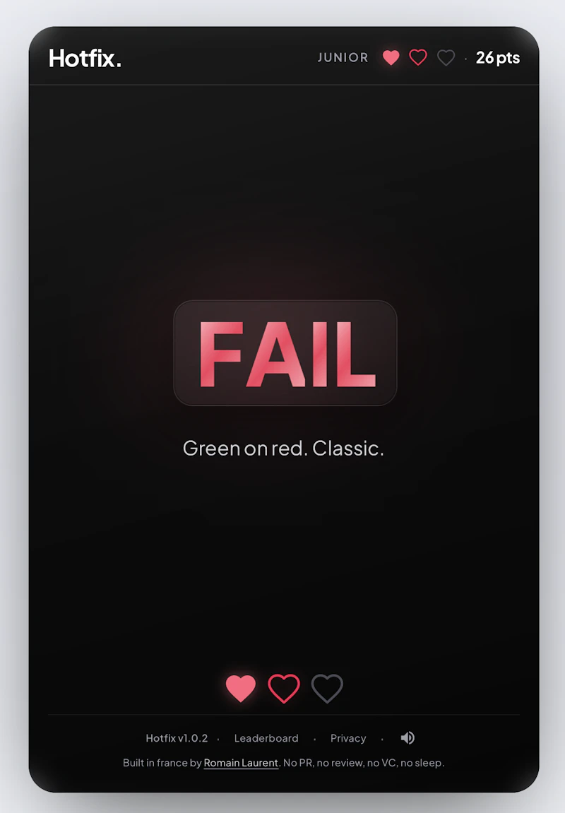 Hotfix.fun screenshot 4