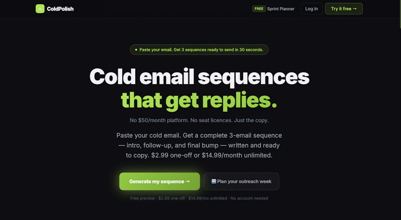 ColdPolish screenshot 2