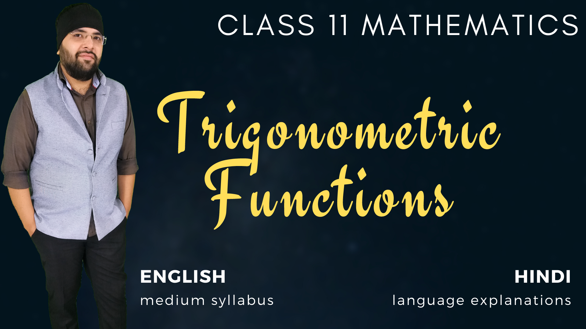 Trigonometric Functions Class 11 Maths
