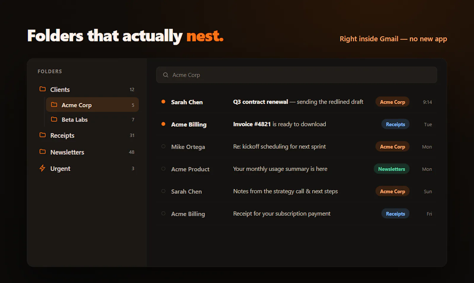 Email Elysium screenshot 3