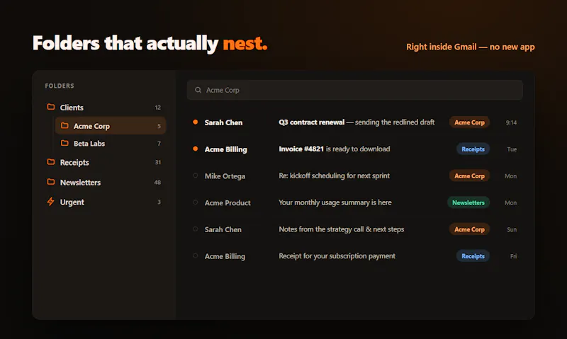 Email Elysium screenshot 3