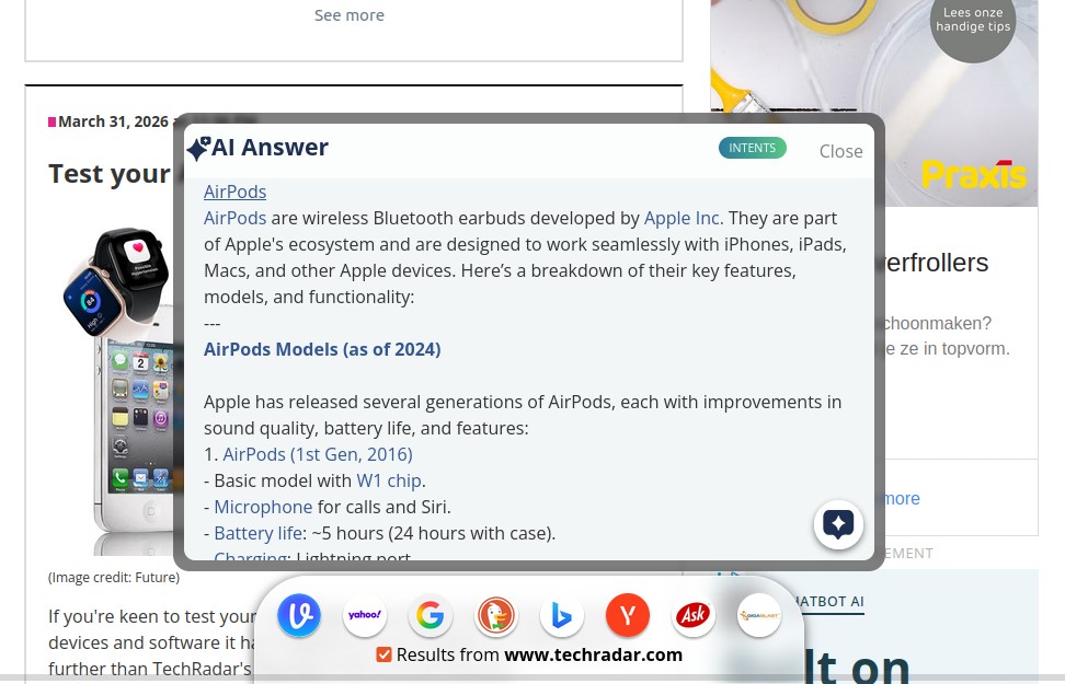Vistal Addon - Browser Extension gallery image