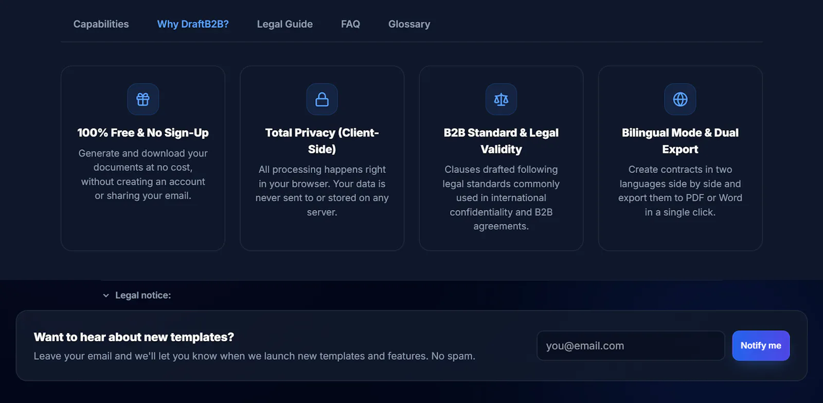 DraftB2B screenshot 3