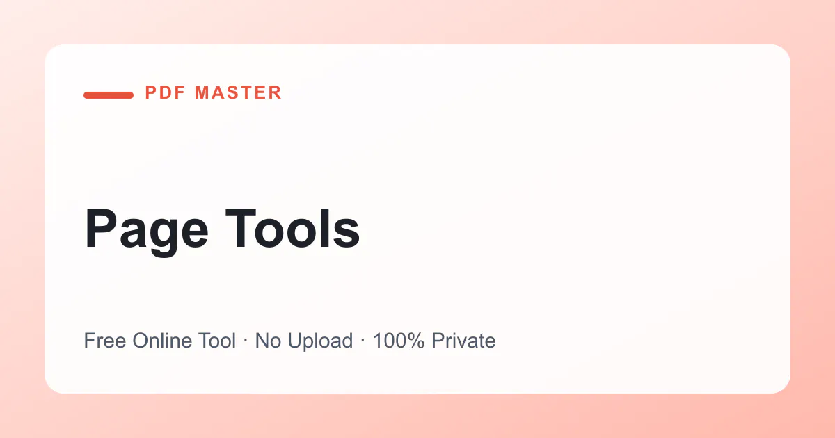 PDF Free Browser-Based PDF & Image Tools gallery image