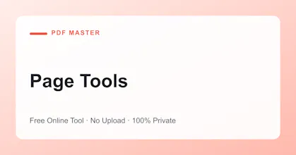 PDF Free Browser-Based PDF & Image Tools gallery image