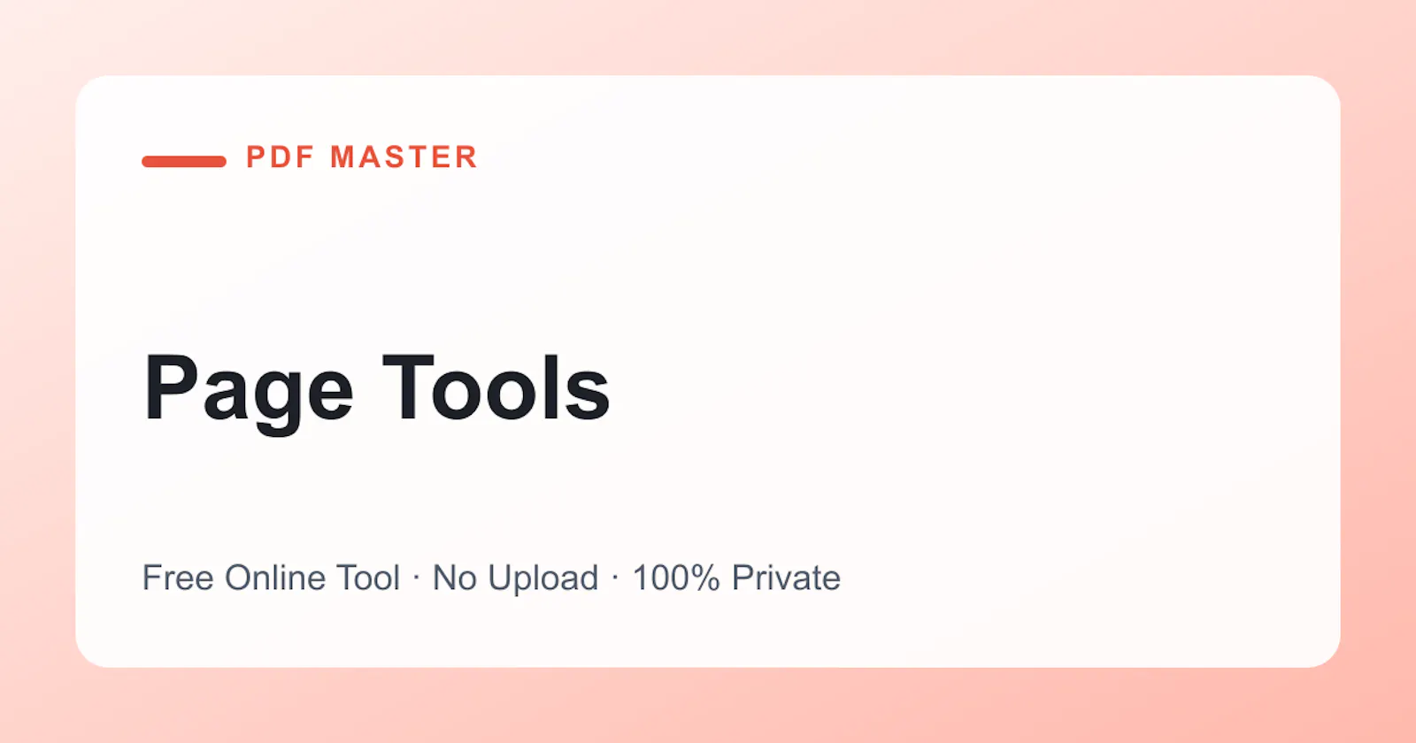 PDF Free Browser-Based PDF & Image Tools screenshot 17