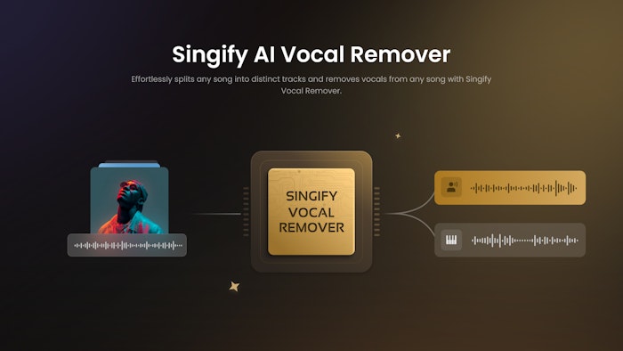 Singify AI Vocal Remover产品图