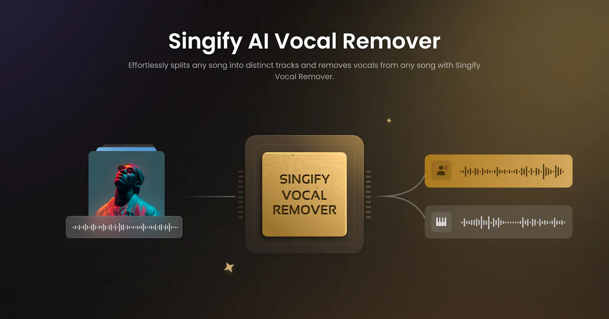 Singify AI Vocal Remover