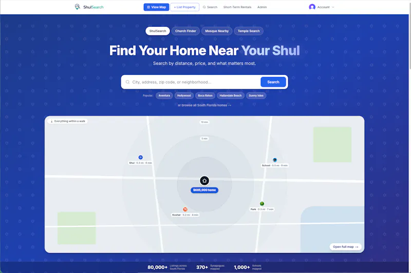 ShulSearch screenshot 2