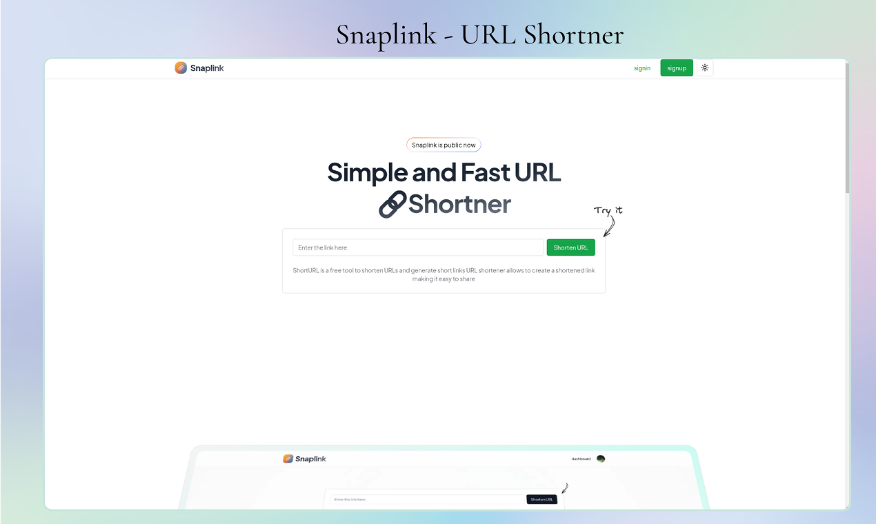 Snaplink gallery image