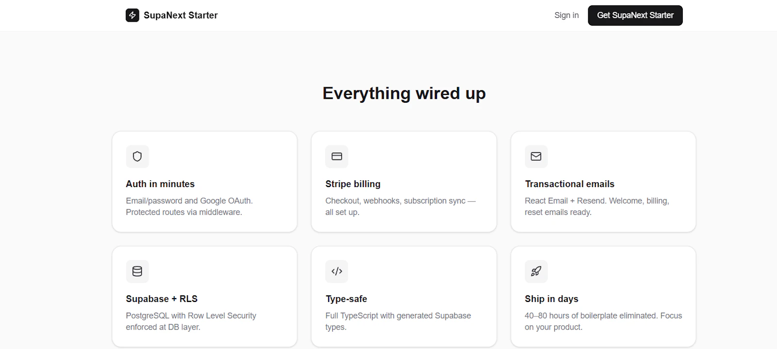 SupaNext Starter screenshot 4