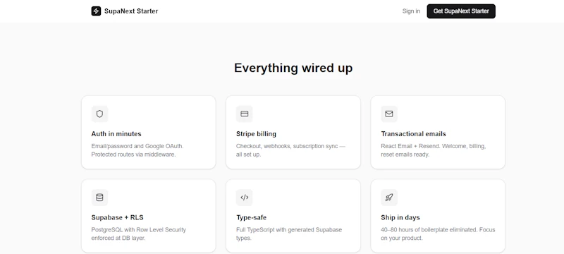 SupaNext Starter screenshot 4