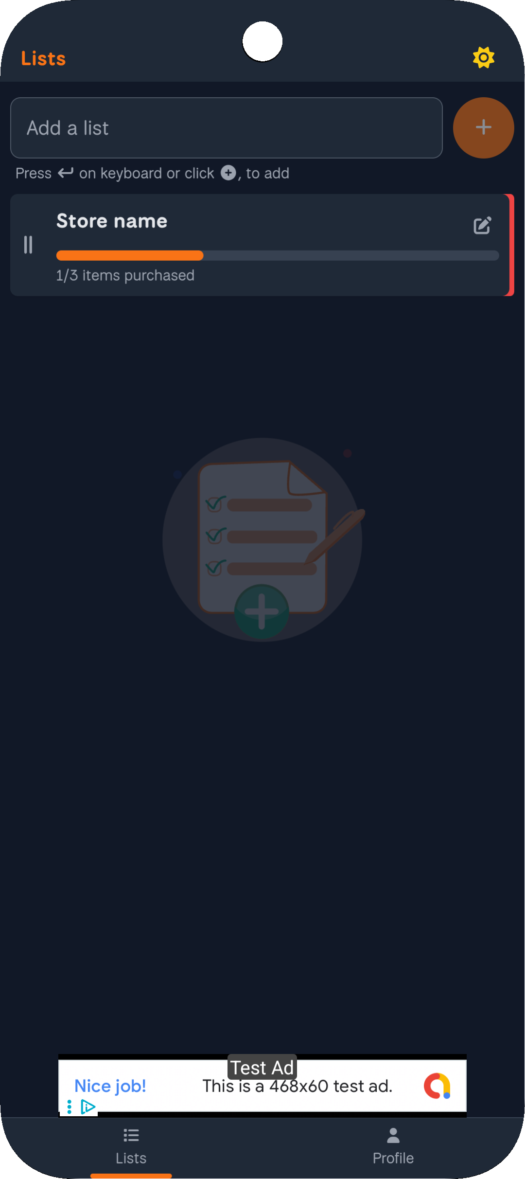 BuyIt - Screenshot 2 showing product features and functionality