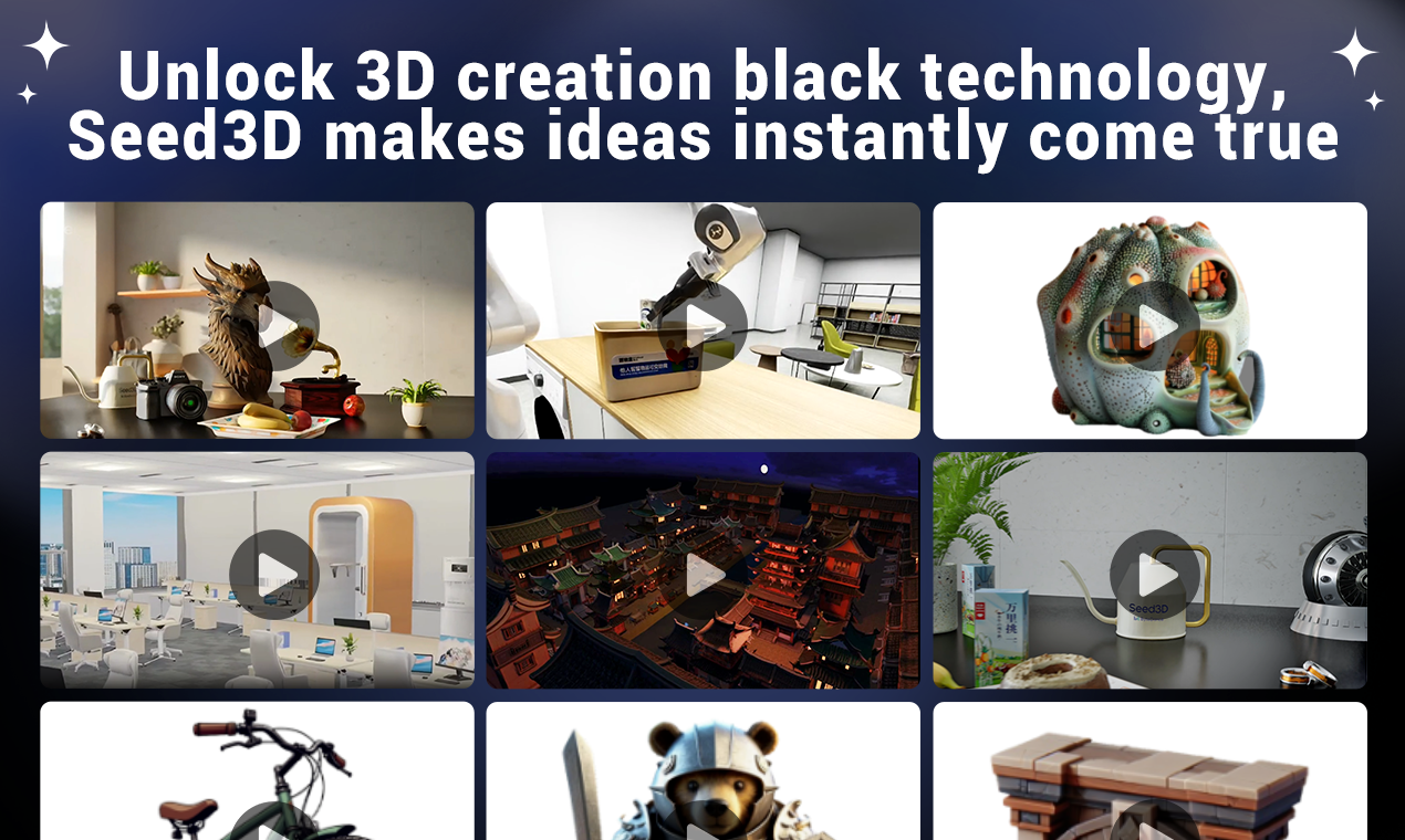 Seed3D AI gallery image