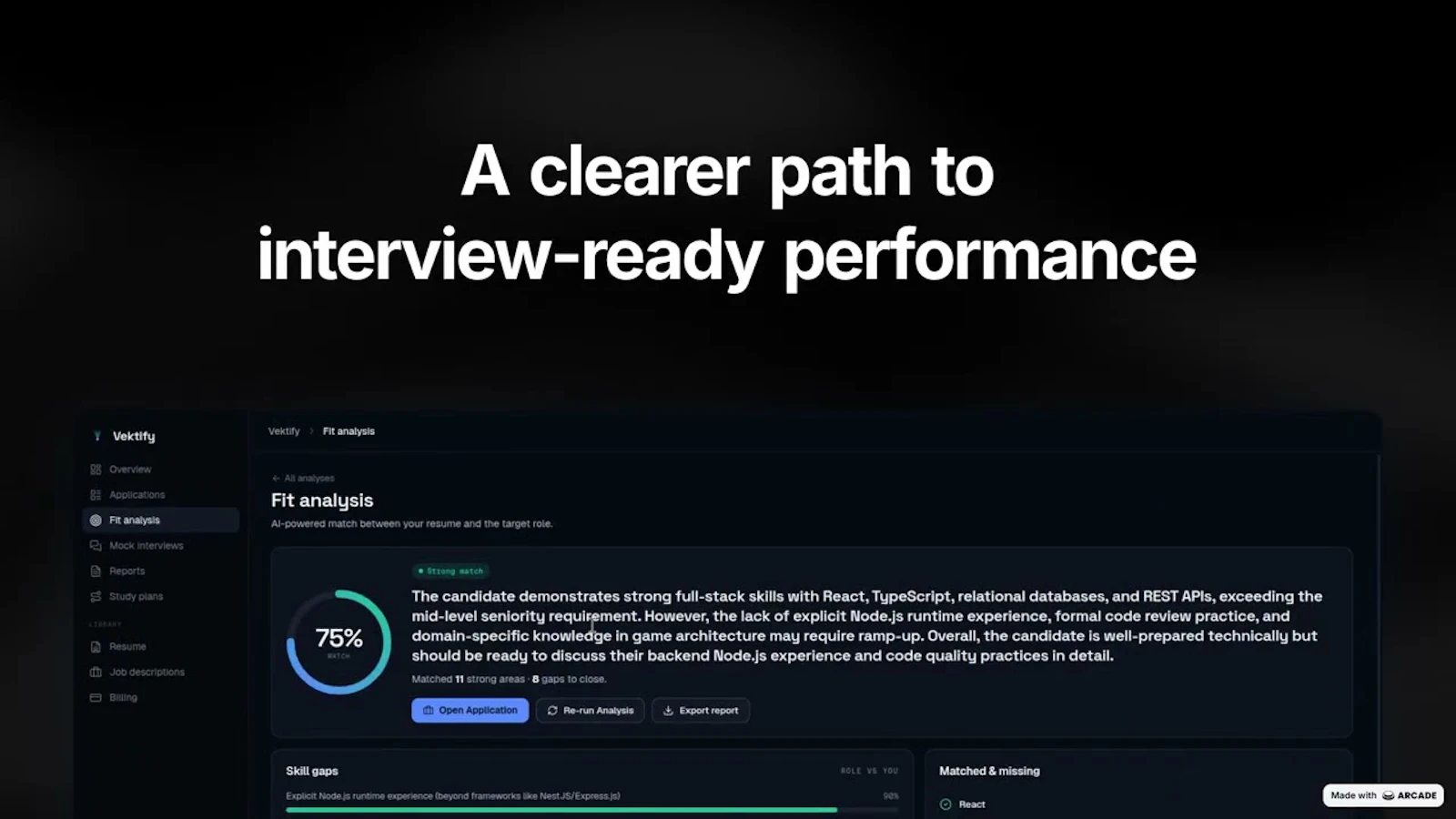 Vektify screenshot 1 (video preview)