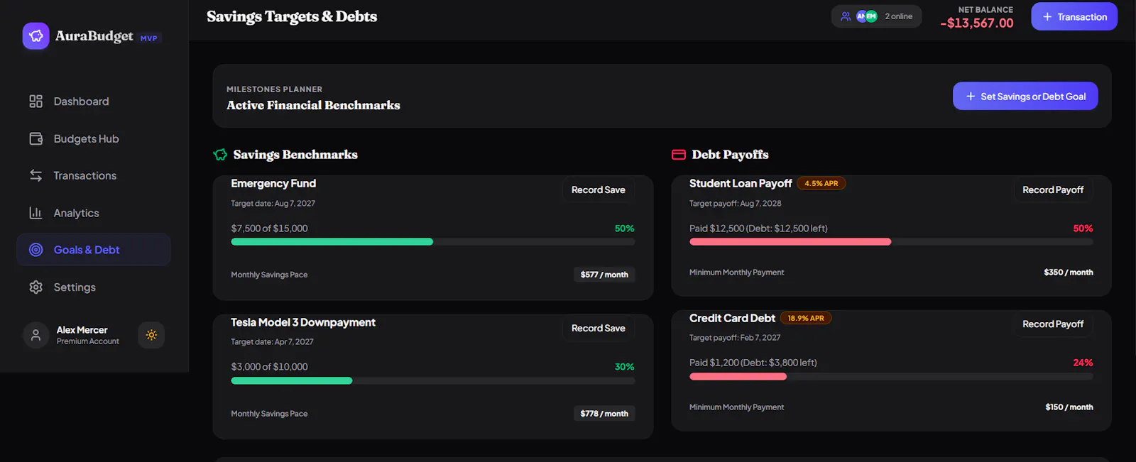 Aura Budget Planner & Tracker screenshot 4