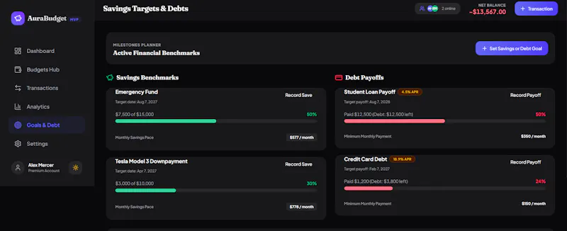 Aura Budget Planner & Tracker screenshot 4