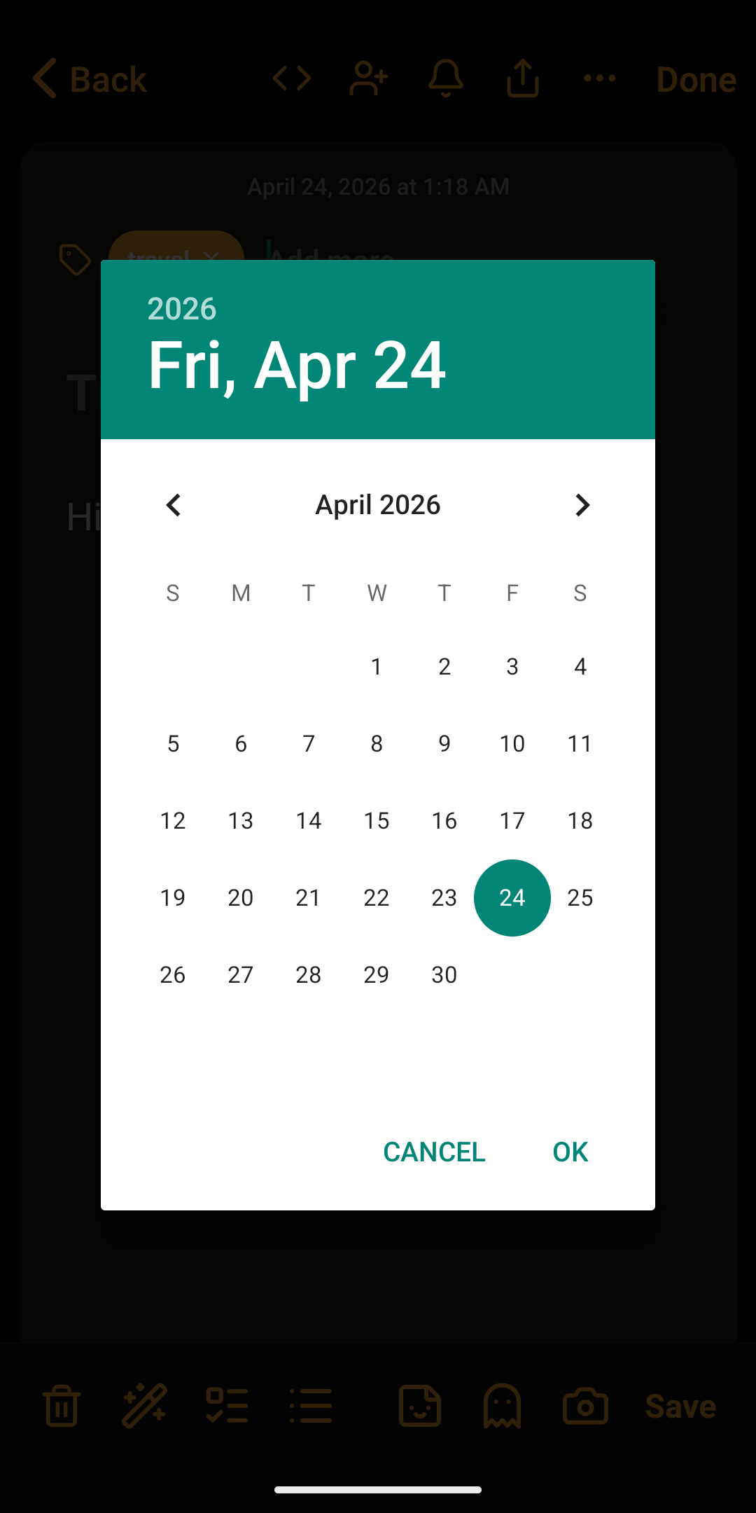 Notes gallery image
