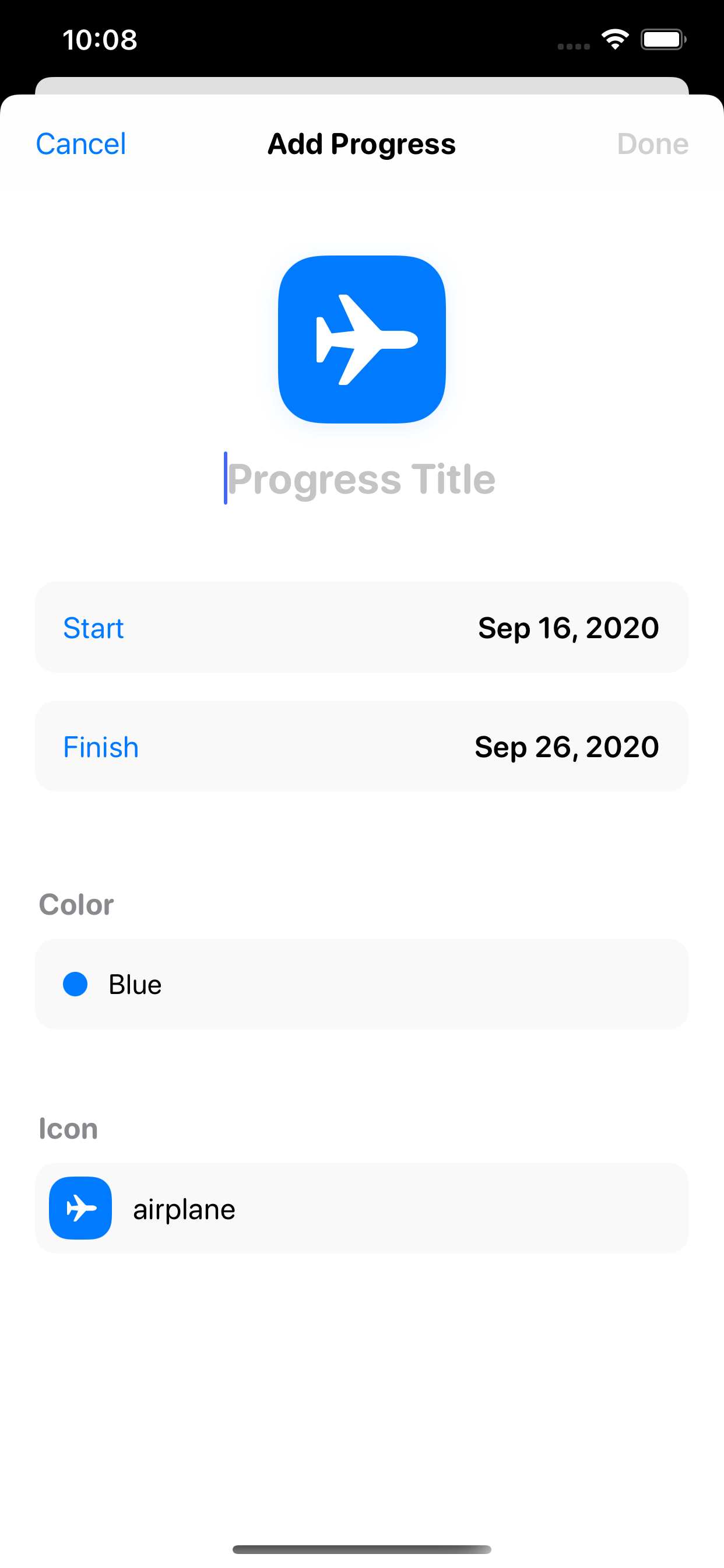 Progress gallery image