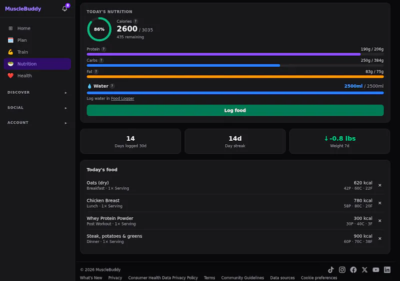 MuscleBuddy screenshot 4