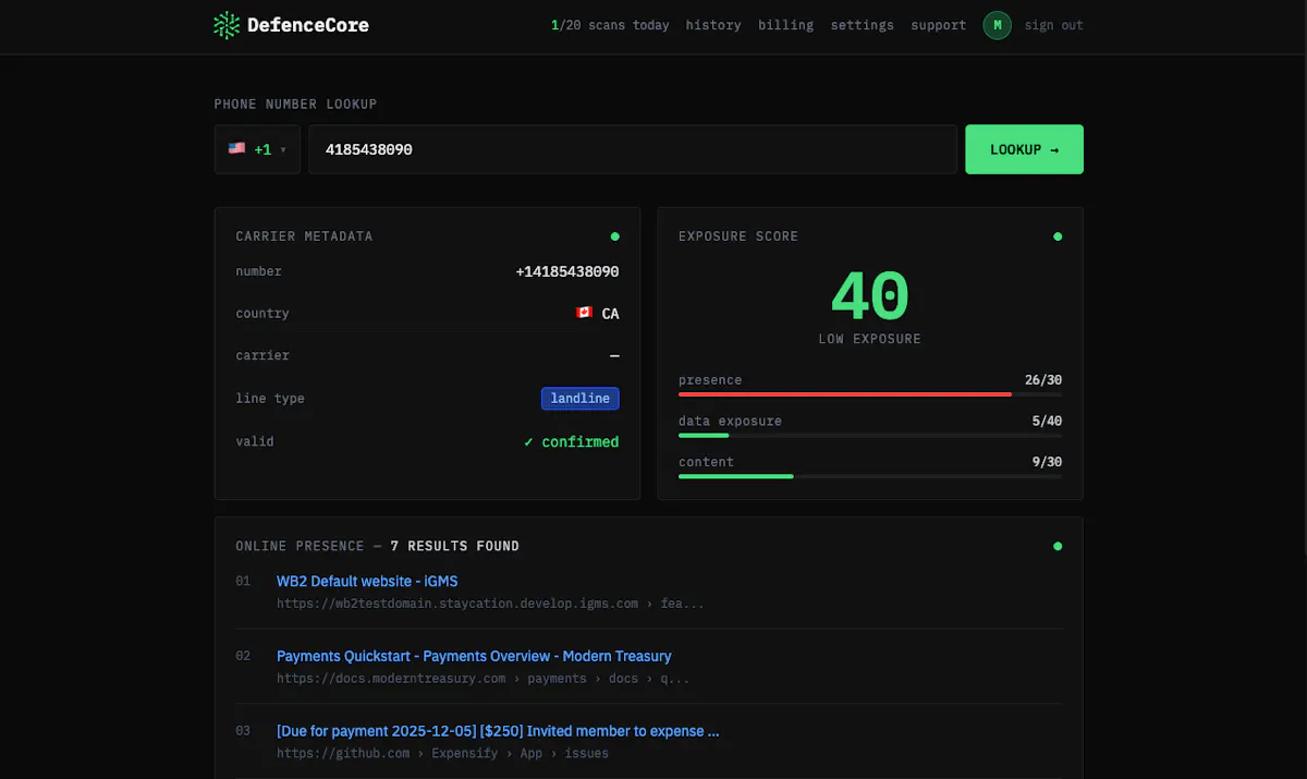 DefenceCore