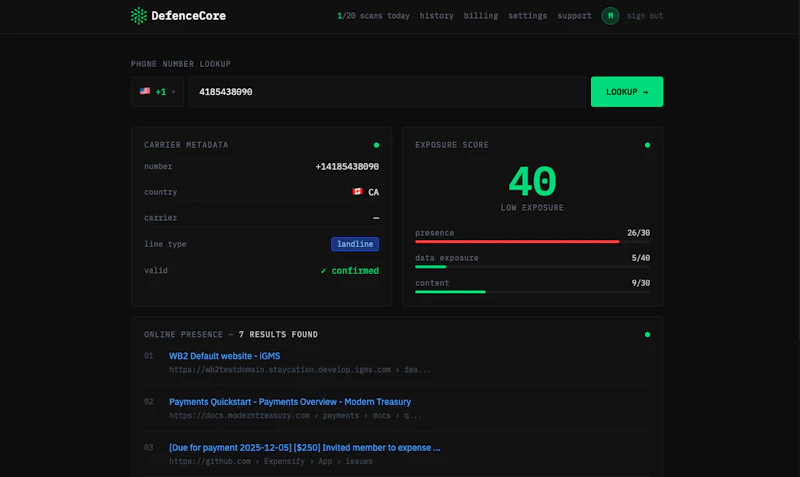 DefenceCore screenshot 1