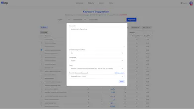 AI Keyword Suggestions gallery image