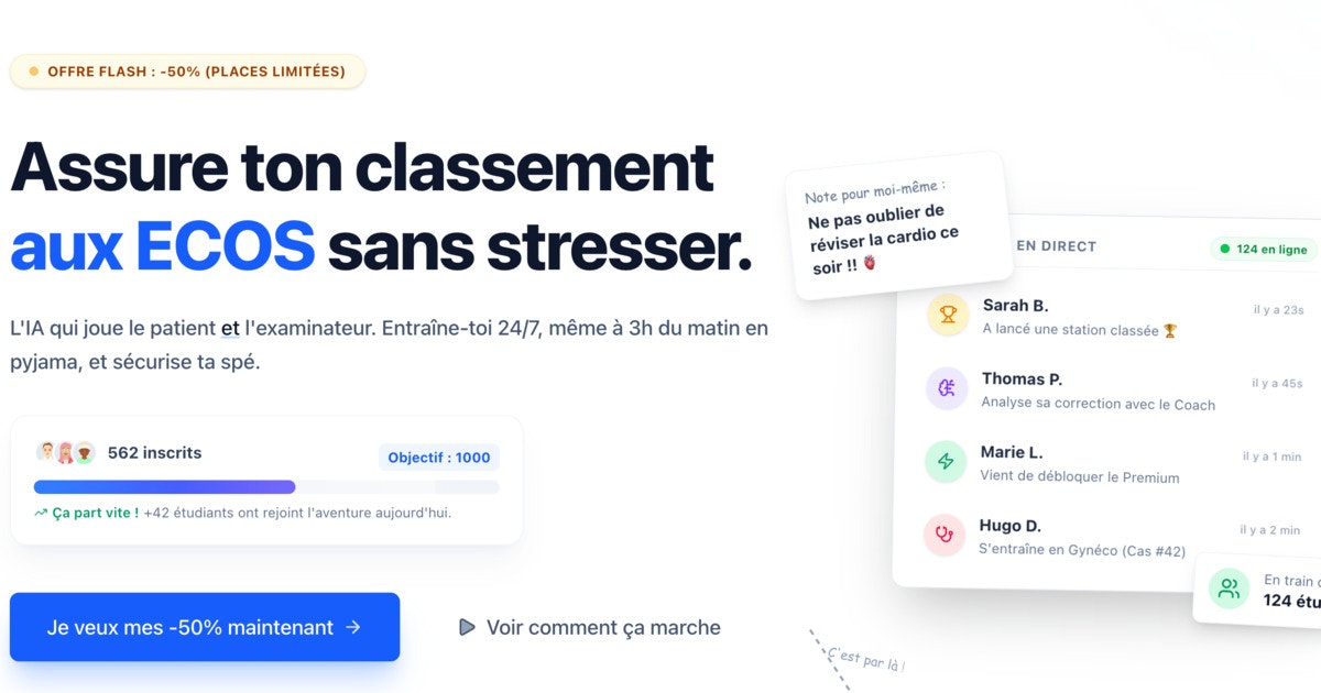 Prepa Ecos IA - Main product screenshot demonstrating key features and user interface