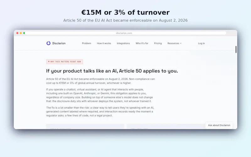 Disclarion screenshot 4