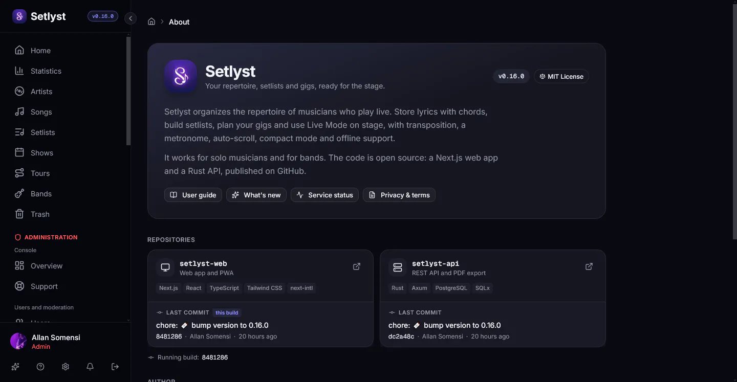 Setlyst gallery image