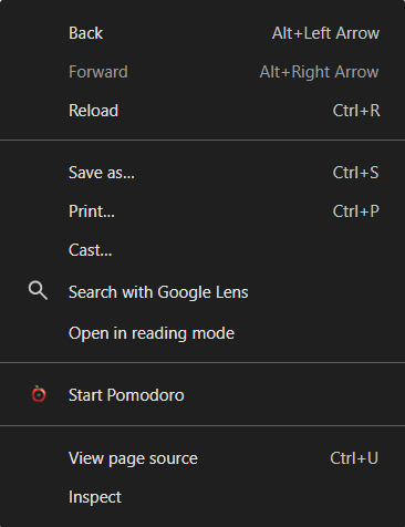 Pomodoro timer gallery image