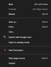 Pomodoro timer gallery image
