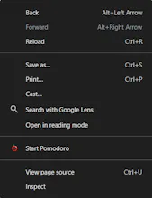 Pomodoro timer gallery image