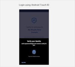 Shopify No Password Login gallery image