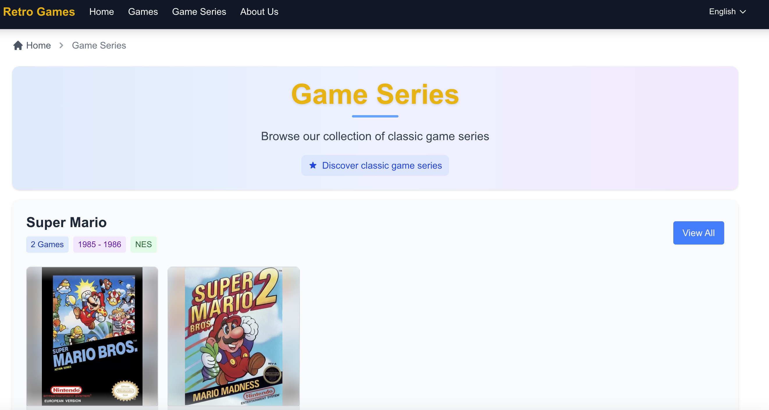 Retro Games gallery image