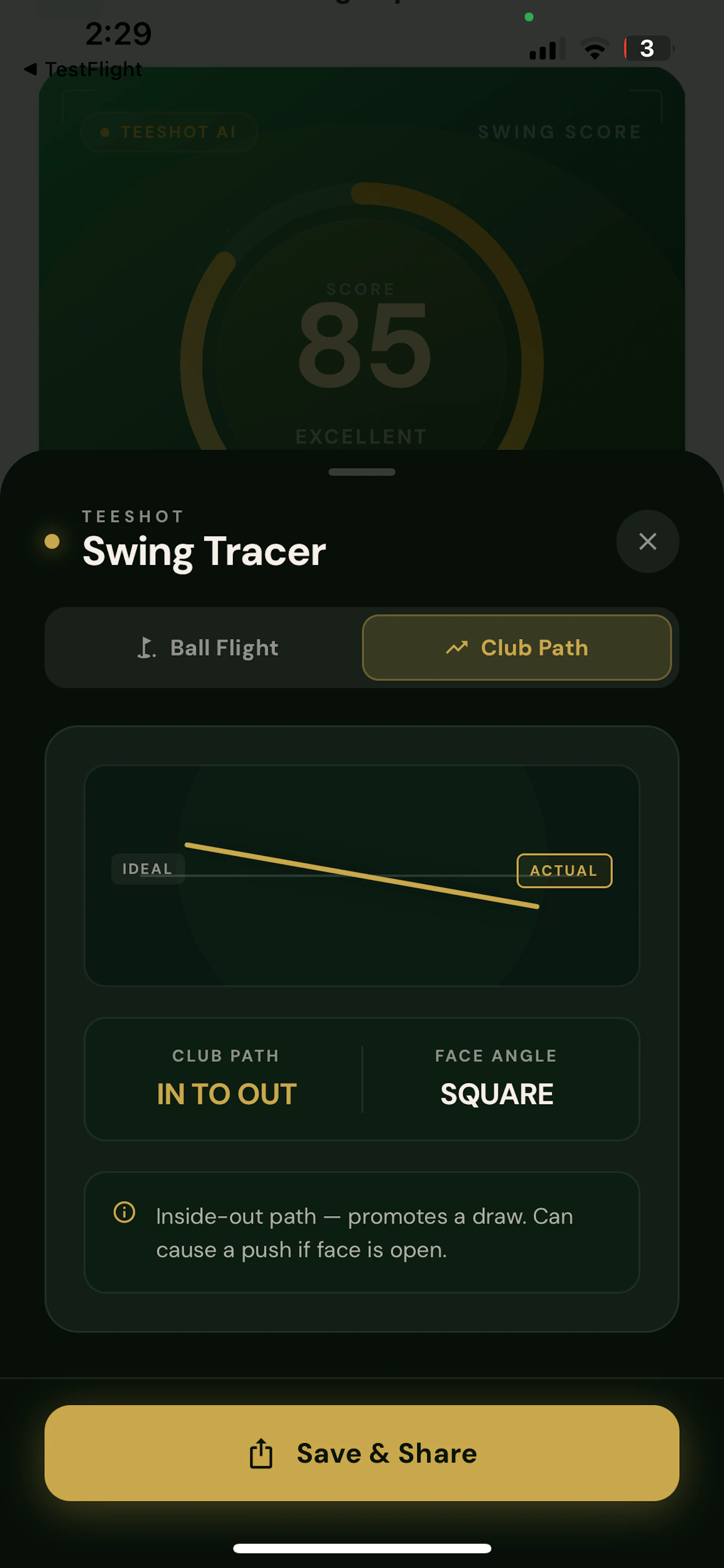 Tee-shot screenshot 3