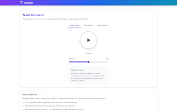 Tool Atlas: Free Online Toolbox gallery image