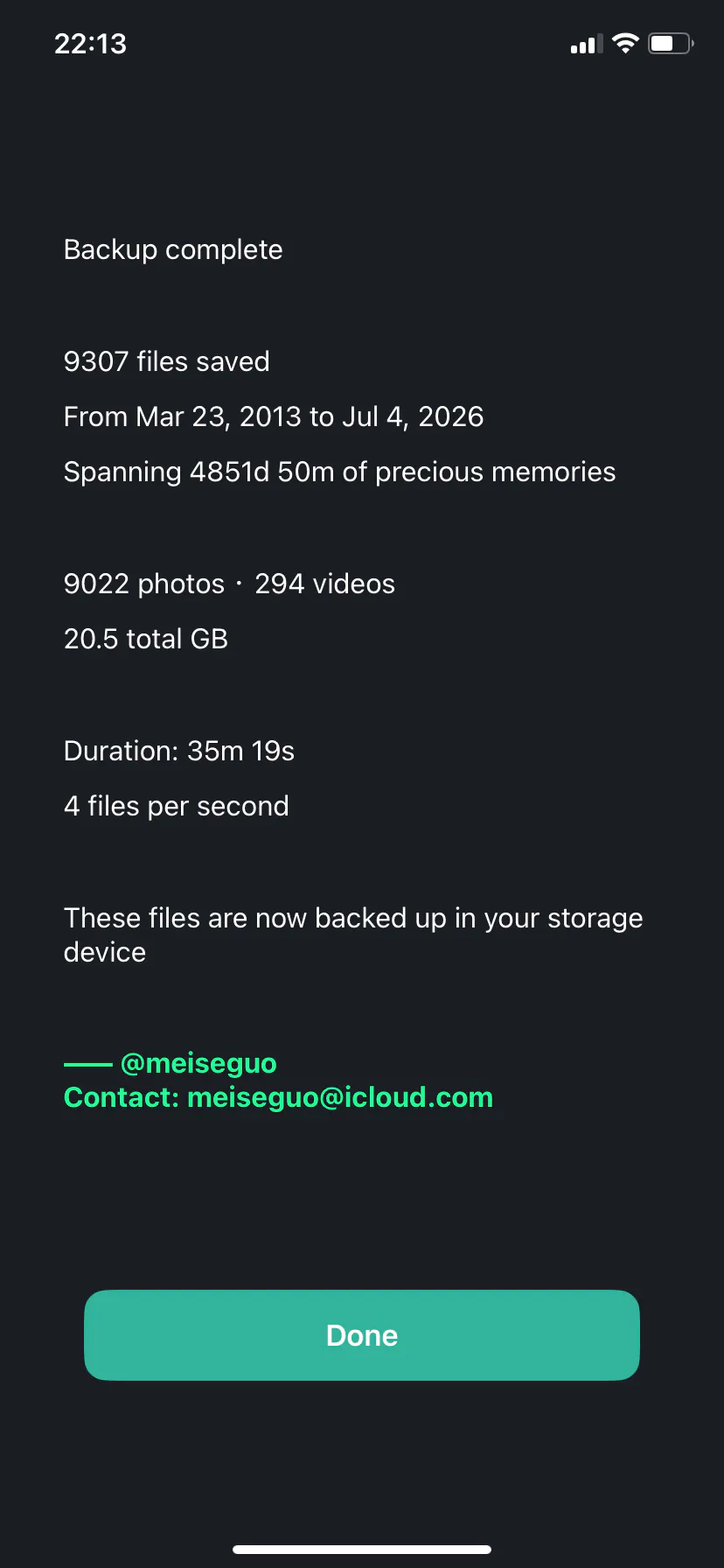 Wormhole Backup gallery image