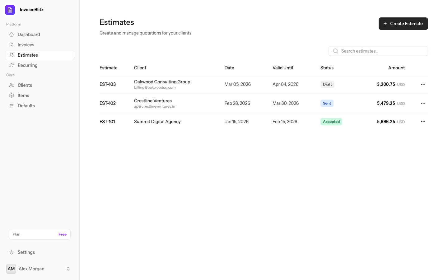 InvoiceBlitz gallery image