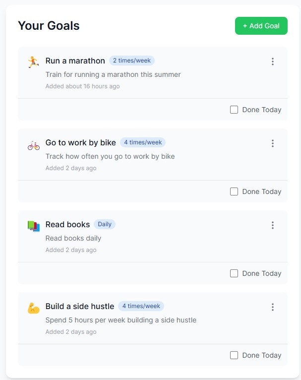Consisthub - Github tarzı ısı haritalarında hedeflerinizi izlemek için bir uygulama yaptım medya 2