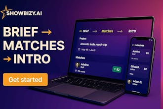 Showbizy — AI Matchmaking for Creators gallery image
