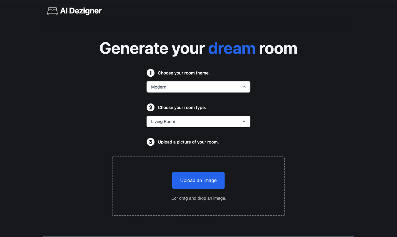 startuptile AI Dezigner-Revolutionize interior design with AI Designer