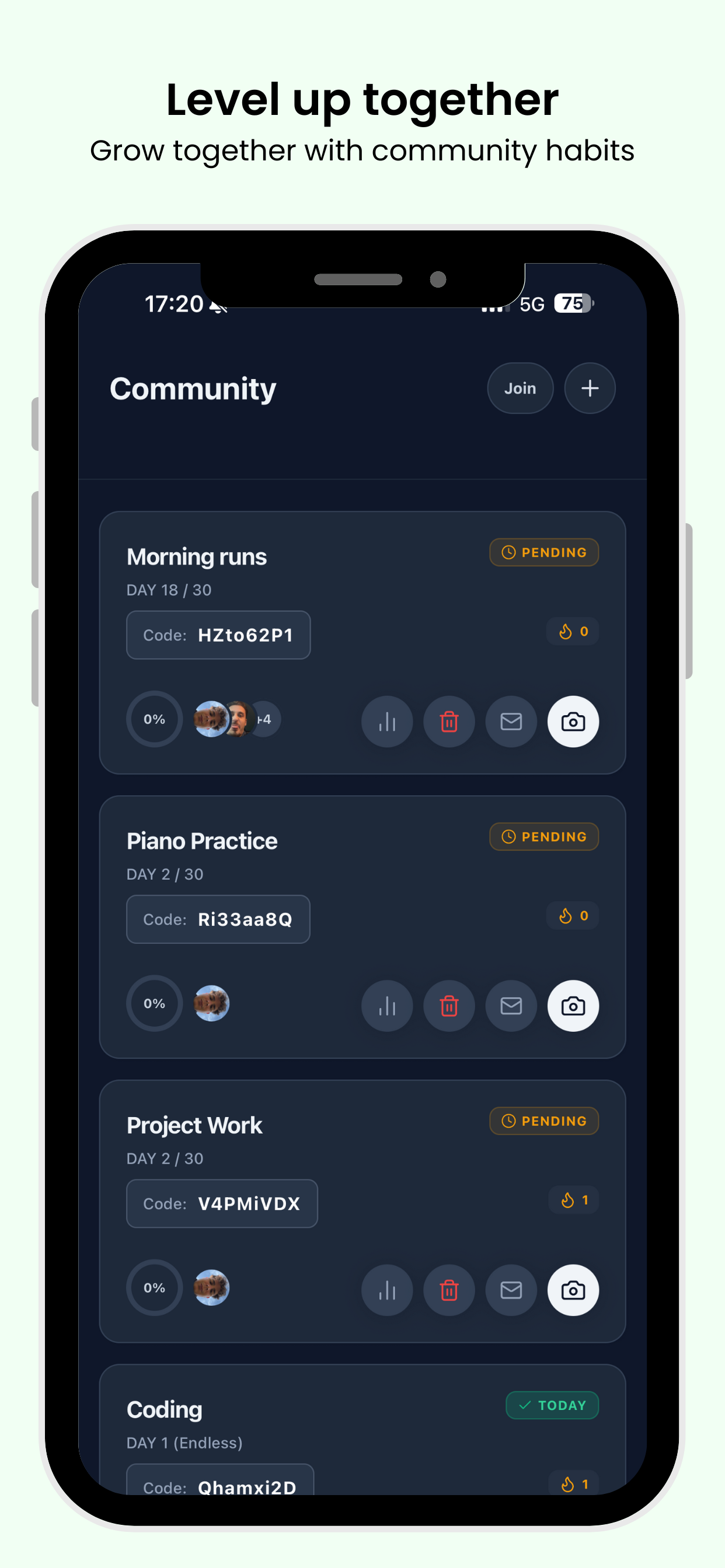 SnapHabit - Screenshot 4 showing product features and functionality